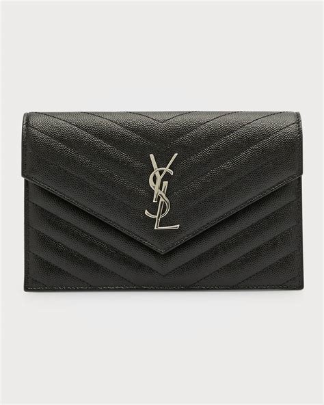 ysl mini wallet|ysl chain wallet.